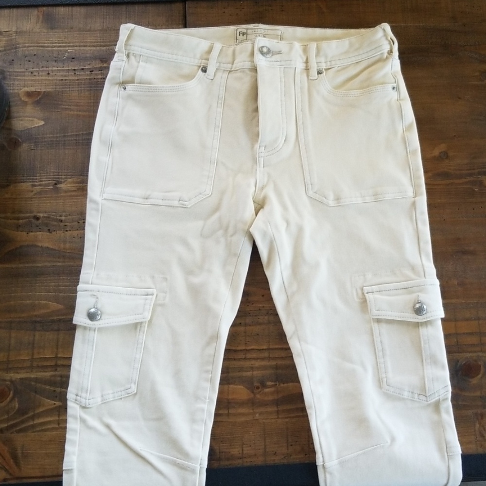 Free People off-white jeans